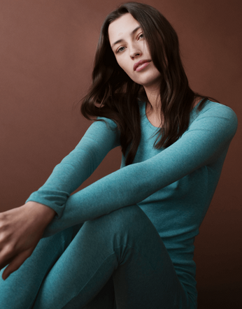 serendipity - slim tee, nile