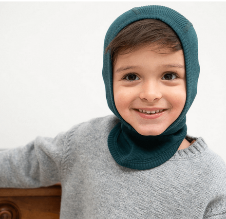 minimalisma - kids kappe alephant, ocean